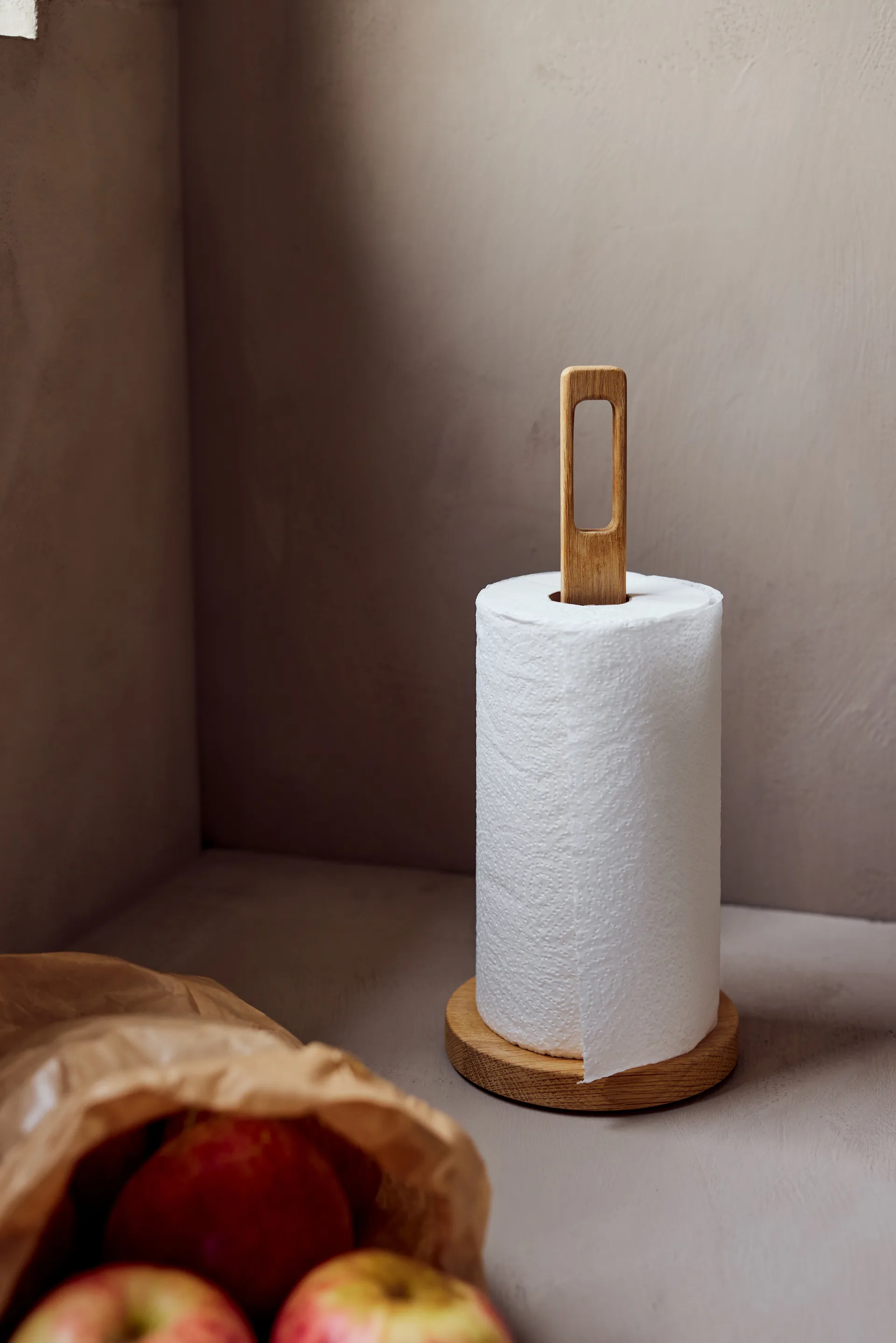 Porta-rolos de cozinha Andersen 33 cm, Oak Andersen Furniture