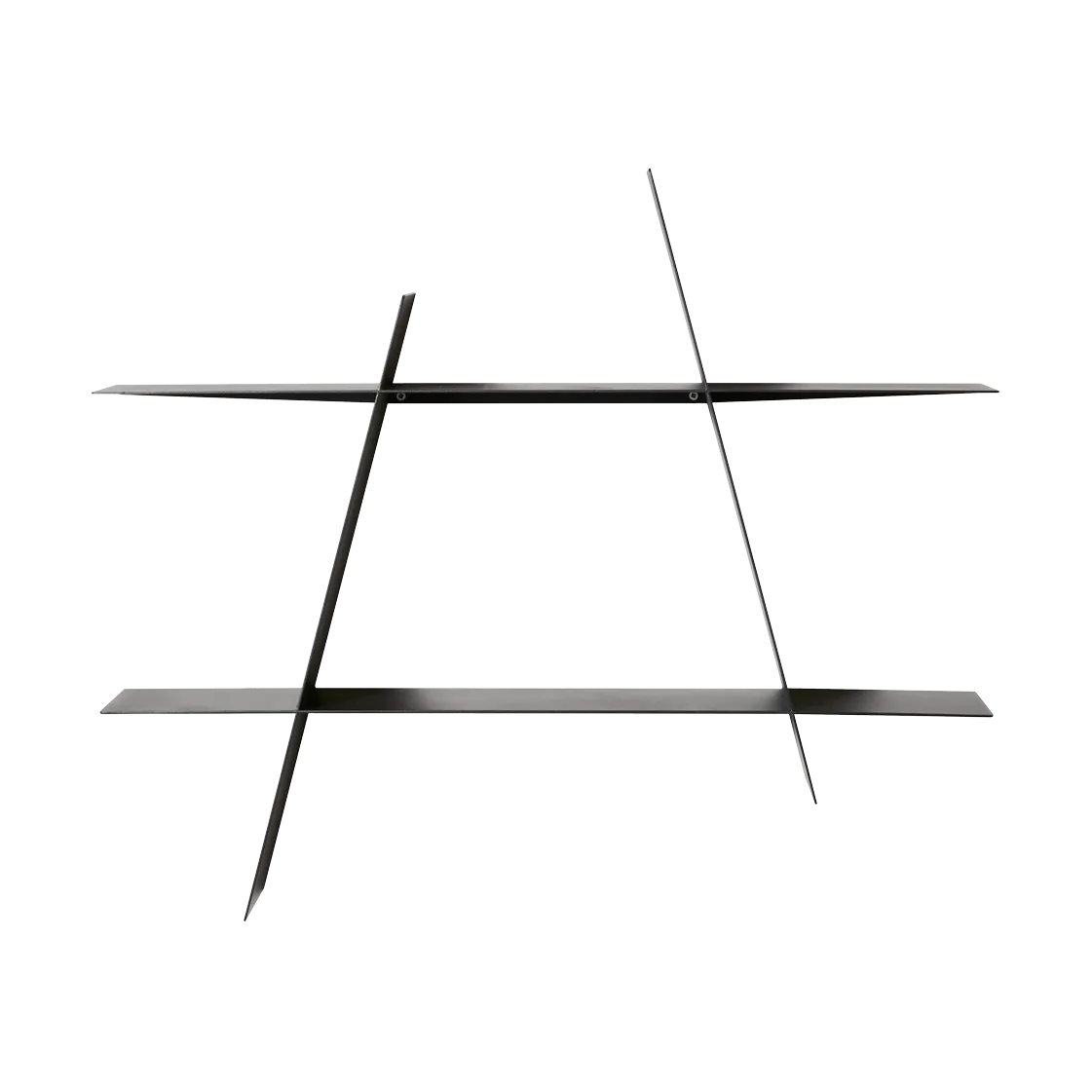Prateleira de parede A-Shelf Large 78x12x67 cm, Black Andersen Furniture
