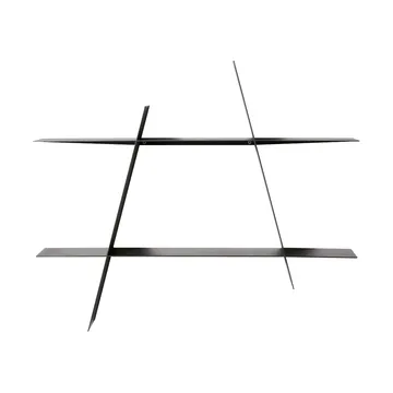 Prateleira de parede A-Shelf Large 78x12x67 cm - Black - Andersen Furniture