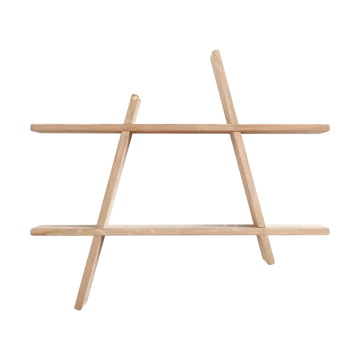 Prateleira de parede A-Shelf Large 78x12x67 cm - Oak - Andersen Furniture