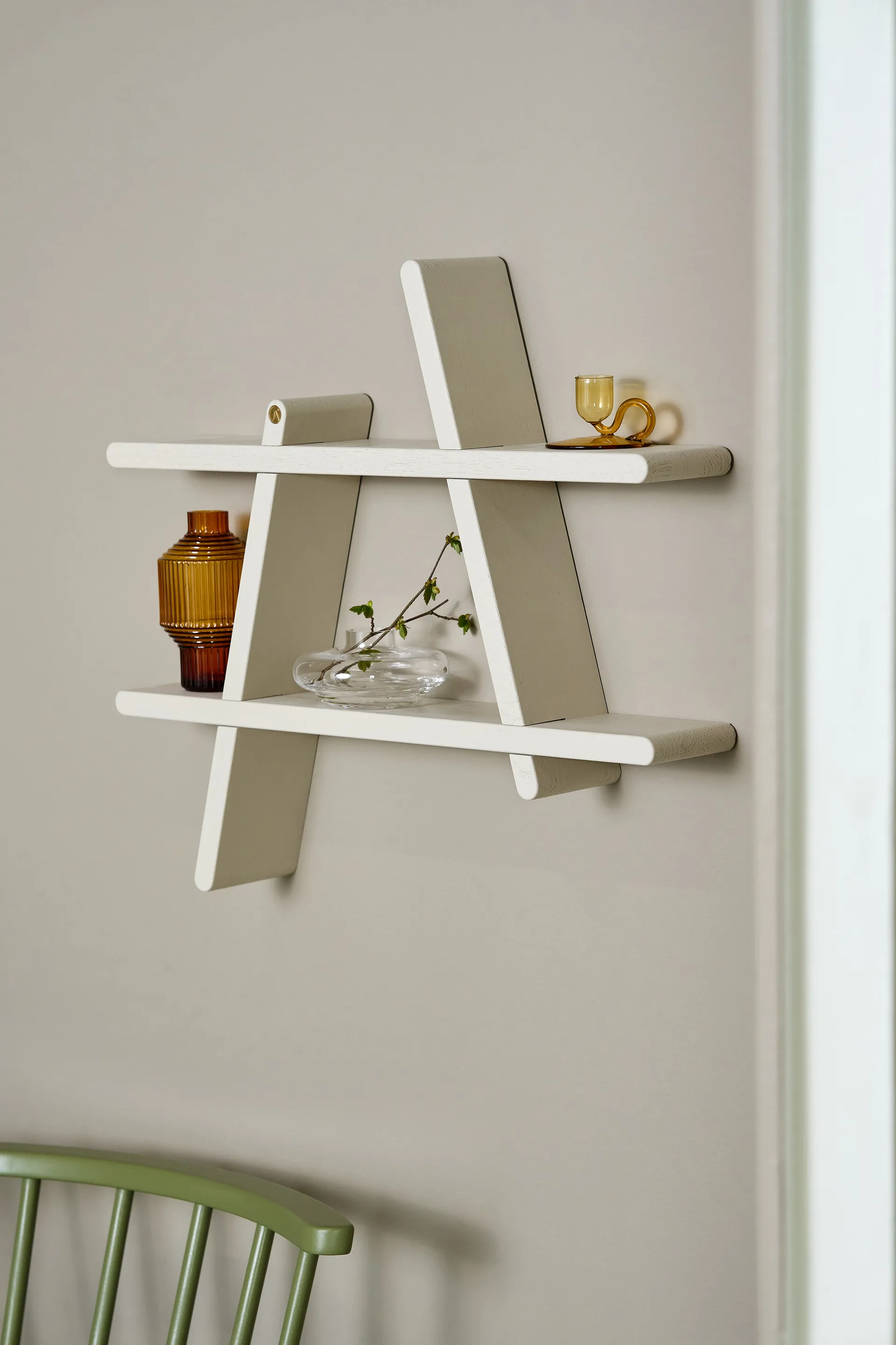 Prateleira de parede A-Shelf Special Edition, Light beige M 52x9x46 cm Andersen Furniture