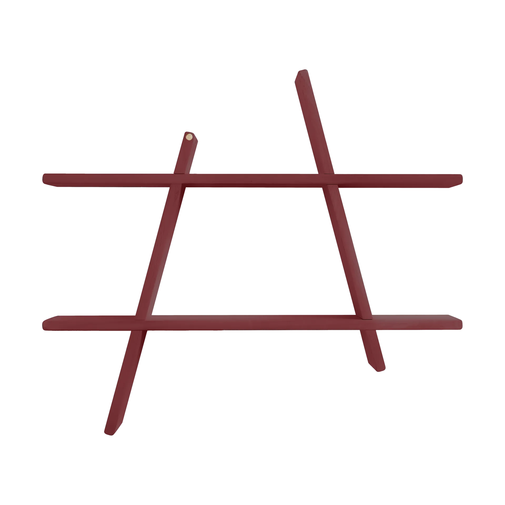 Prateleira de parede A-Shelf Special Edition, Wine red L 78x12x67 cm Andersen Furniture