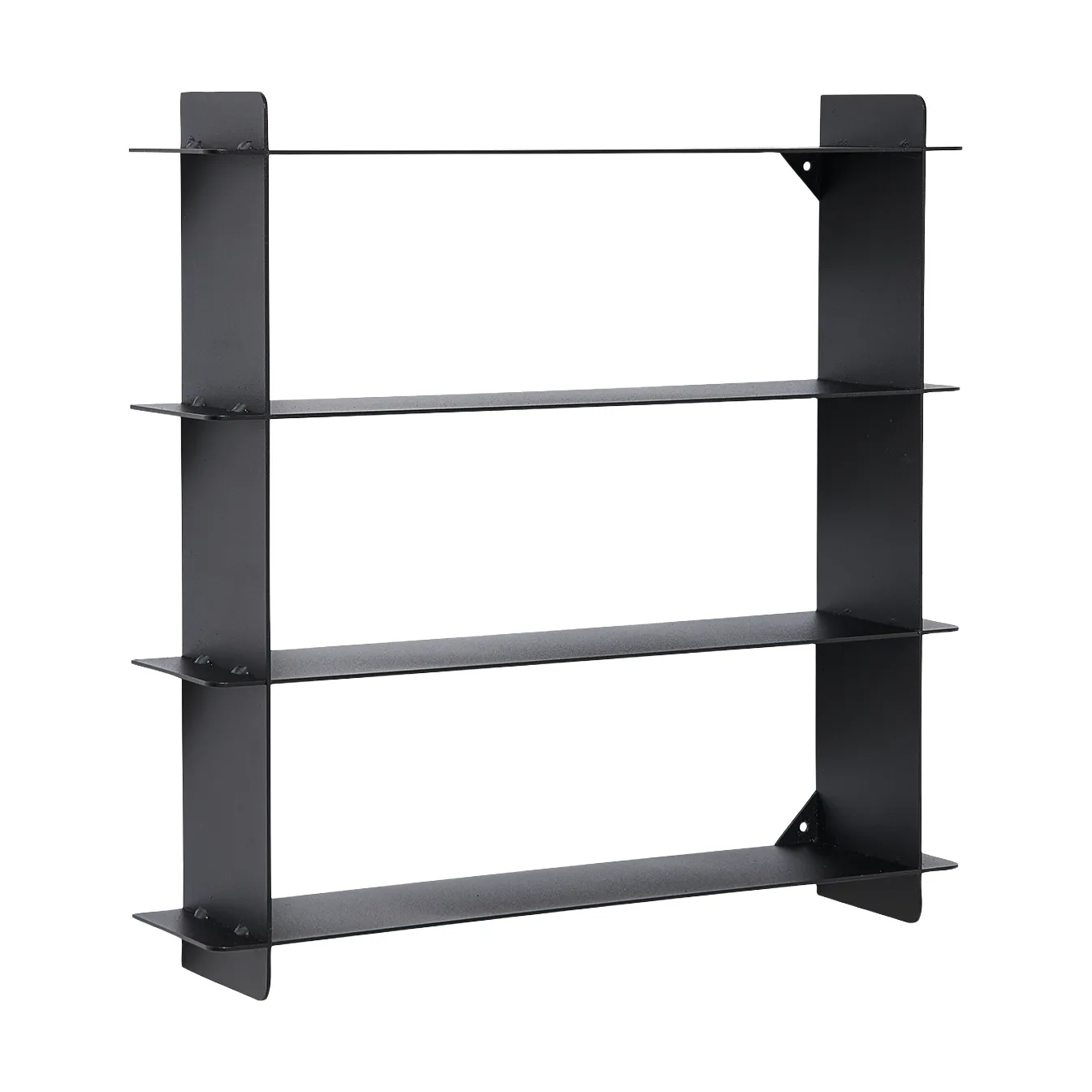 Prateleira de parede Division, Aço preto, 45x45x10 cm Andersen Furniture