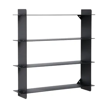 Prateleira de parede Division - Aço preto, 45x45x10 cm - Andersen Furniture