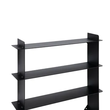 Prateleira de parede Division - Aço preto, 45x45x10 cm - Andersen Furniture