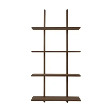 Prateleira de parede Essence - Carvalho fumado oleado, 70x25x140 cm - Andersen Furniture