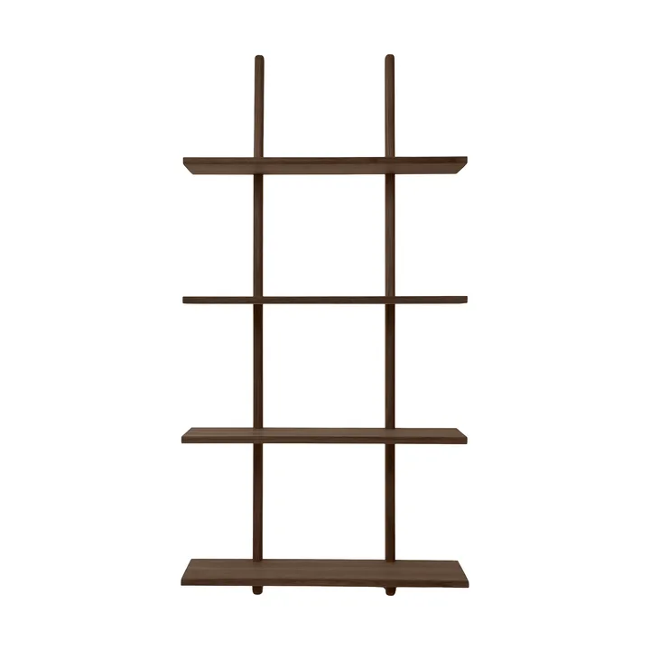 Prateleira de parede Essence - Carvalho fumado oleado, 70x25x140 cm - Andersen Furniture