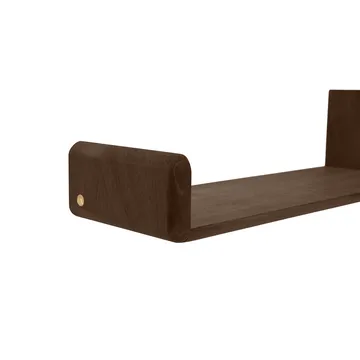 Prateleira de parede Level - Carvalho fumado oleado, 55x18x9 cm - Andersen Furniture