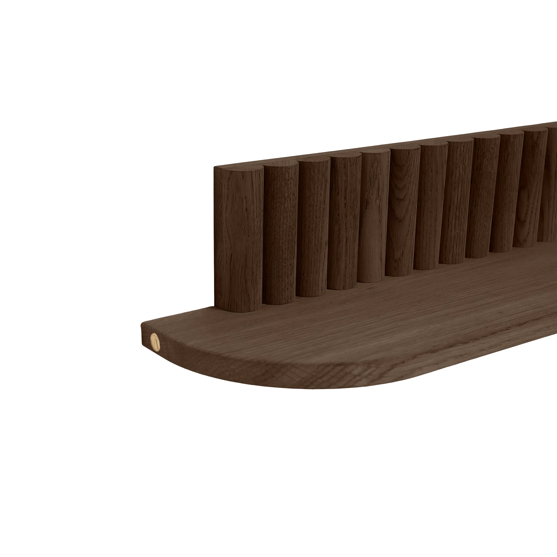 Prateleira de parede Pillar, Carvalho fumado oleado, 78x15x12 cm Andersen Furniture