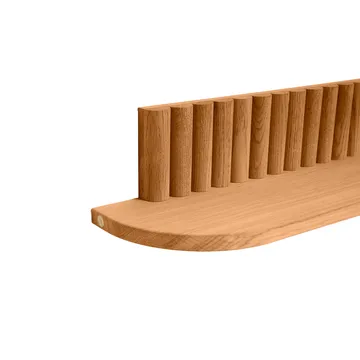 Prateleira de parede Pillar - Carvalho Natural Oiled, 78x15x12 cm - Andersen Furniture