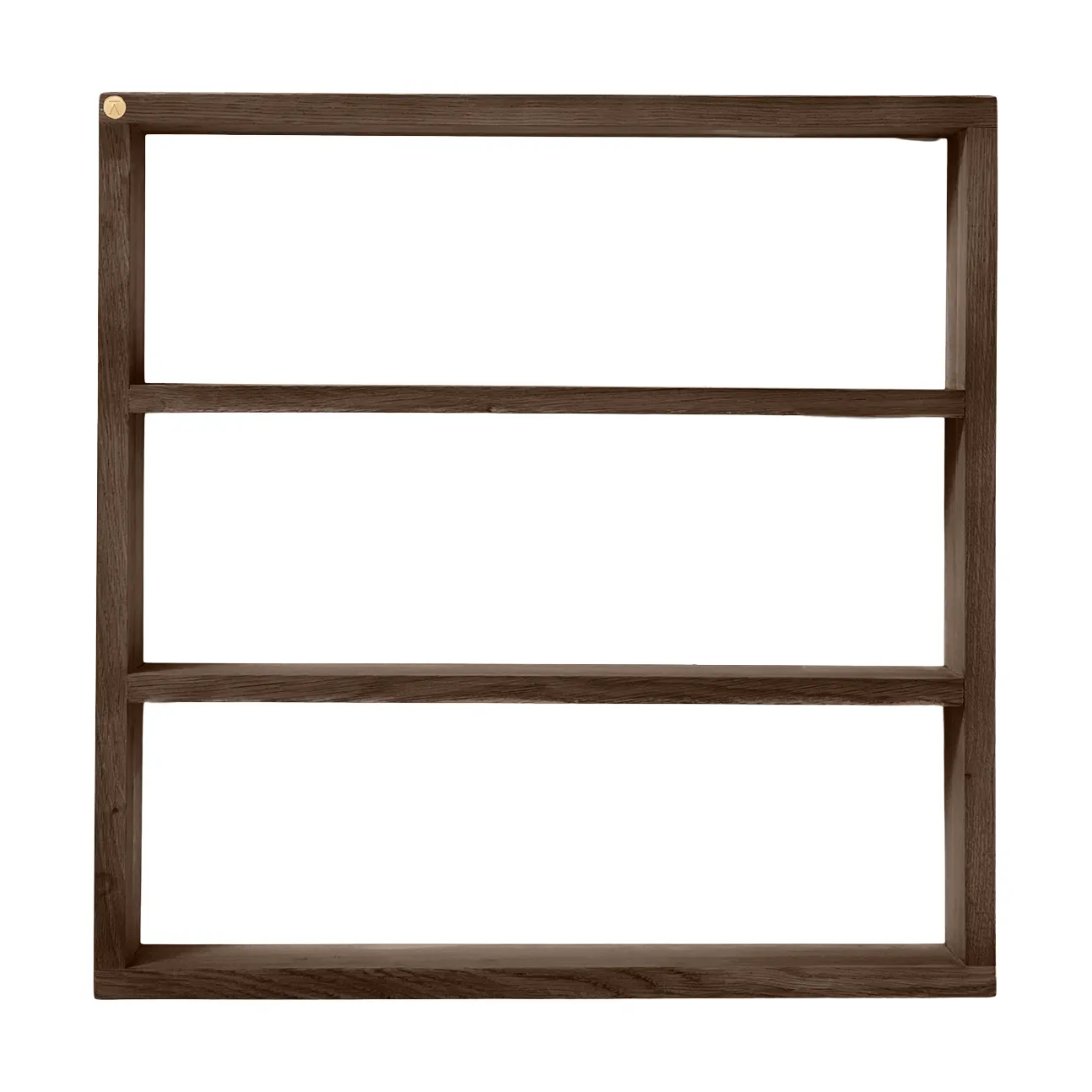 Prateleira de parede Sector, Carvalho fumado oleado, 50x50x10 cm Andersen Furniture