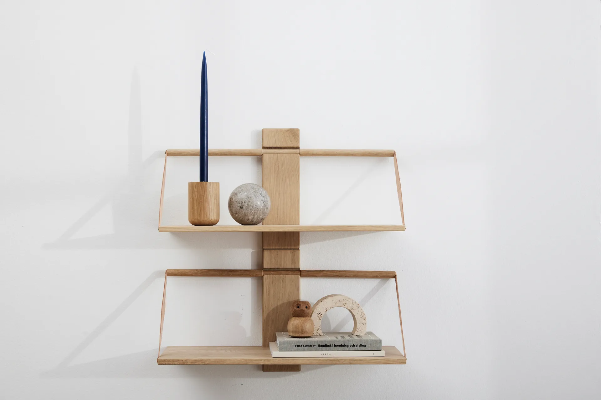 Prateleira de parede Wood Wall Large 60x25x32 cm, Oak Andersen Furniture