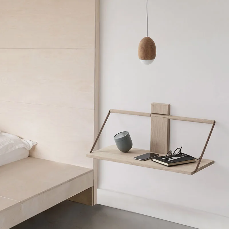 Prateleira de parede Wood Wall Large 60x25x32 cm, Oak Andersen Furniture