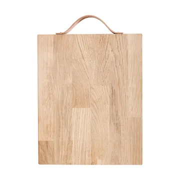 Tábua de cortar com pega em couro Andersen Medium 24x30 cm - Oak - Andersen Furniture