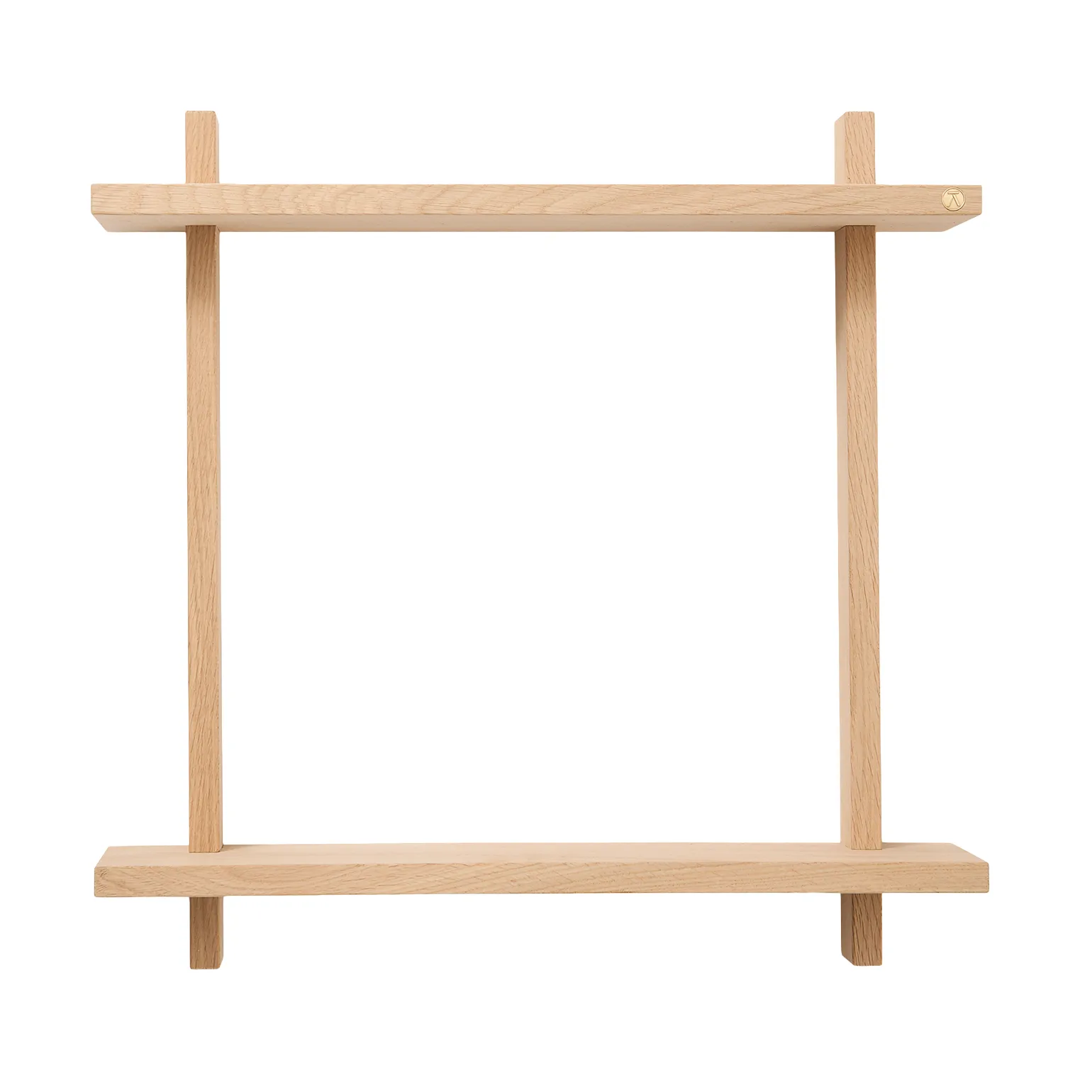 Treat prateleira de parede dupla, Carvalho, 50x12x50 cm Andersen Furniture