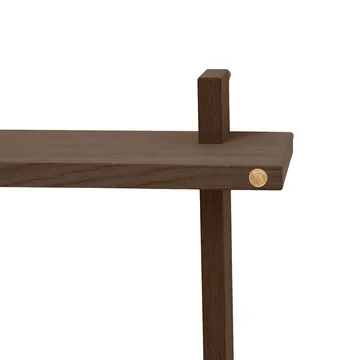 Treat prateleira de parede dupla - Carvalho fumado oleado, 50x12x50 cm - Andersen Furniture