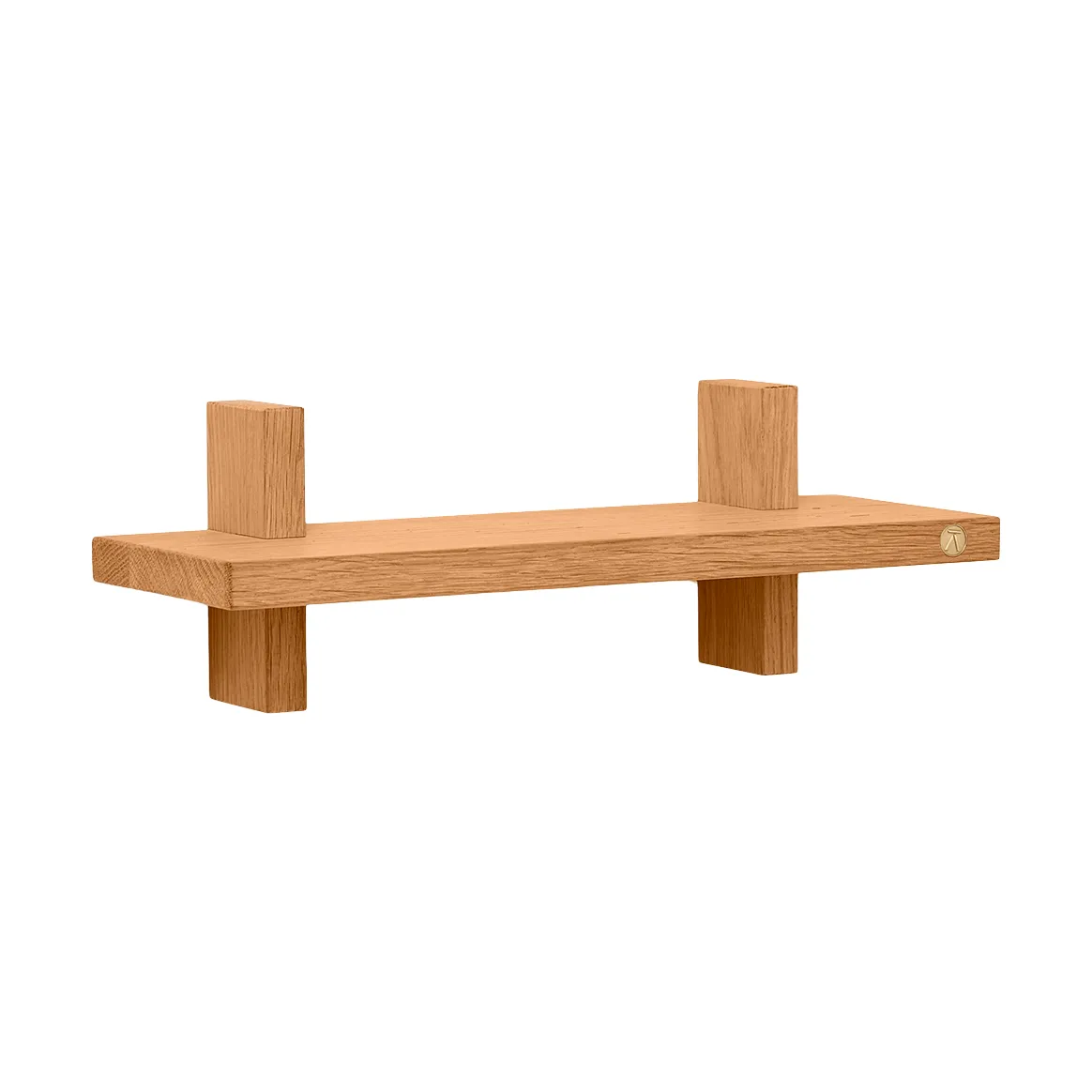 Treat prateleira de parede simples, Carvalho Natural Oiled, 34x12x11,2 cm Andersen Furniture