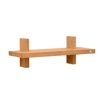 Treat prateleira de parede simples - Carvalho Natural Oiled, 34x12x11,2 cm - Andersen Furniture