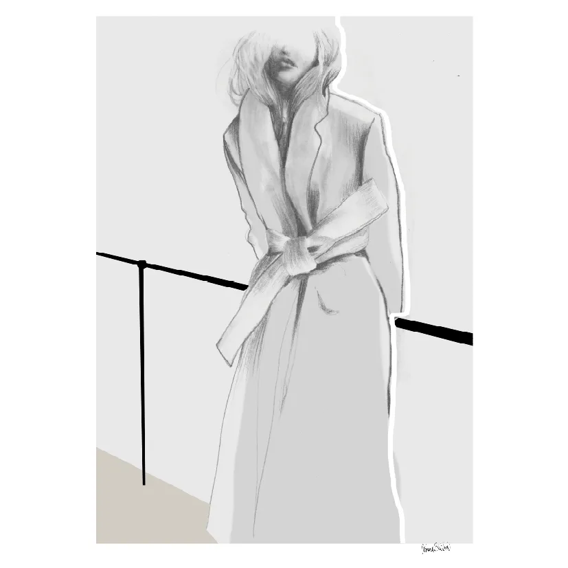 Póster Coated, 70x100 cm Anna Bülow