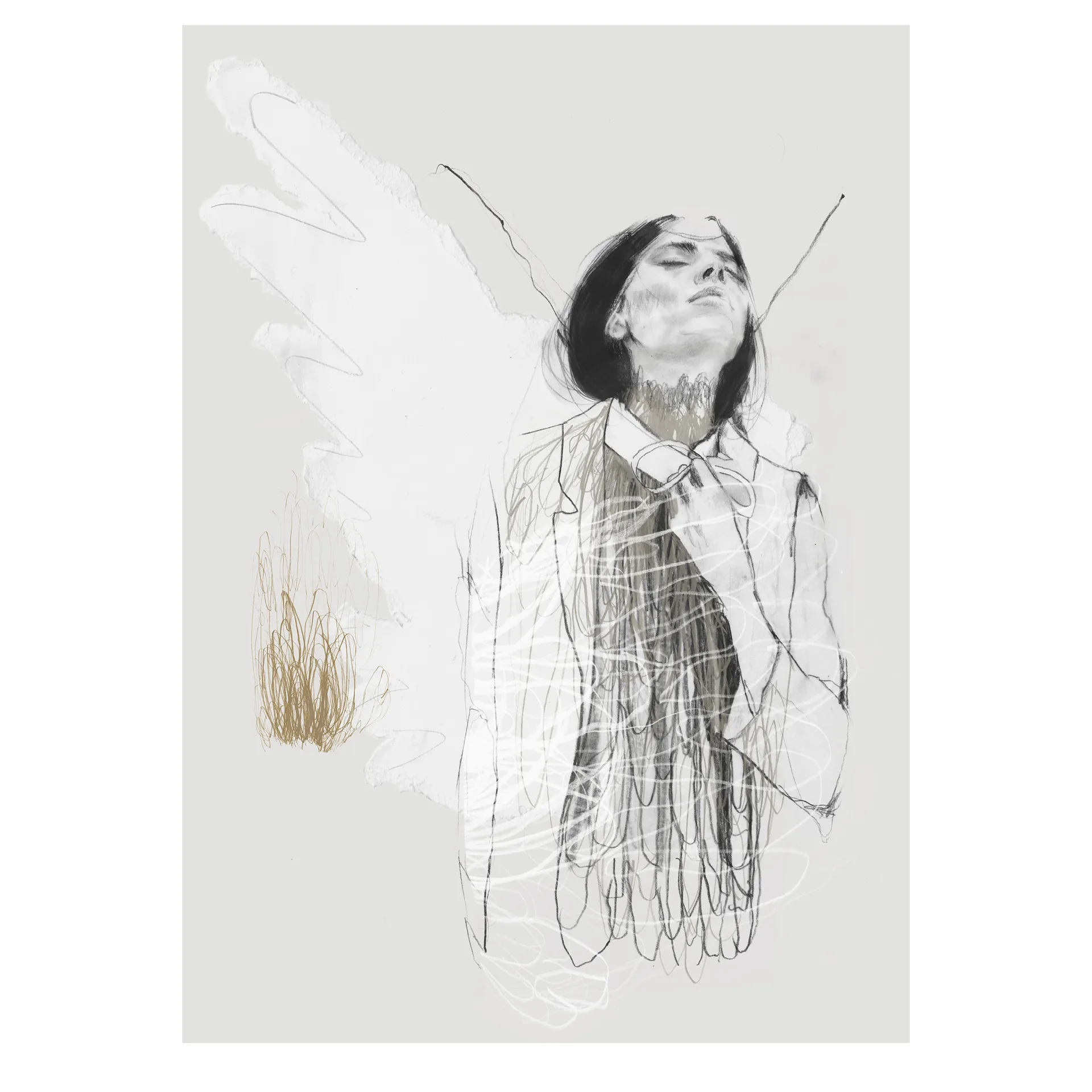 Póster Fire flie, 70x100 cm Anna Bülow