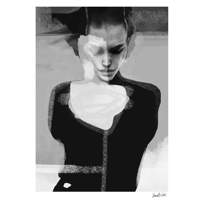 Póster Implode, 70x100 cm Anna Bülow