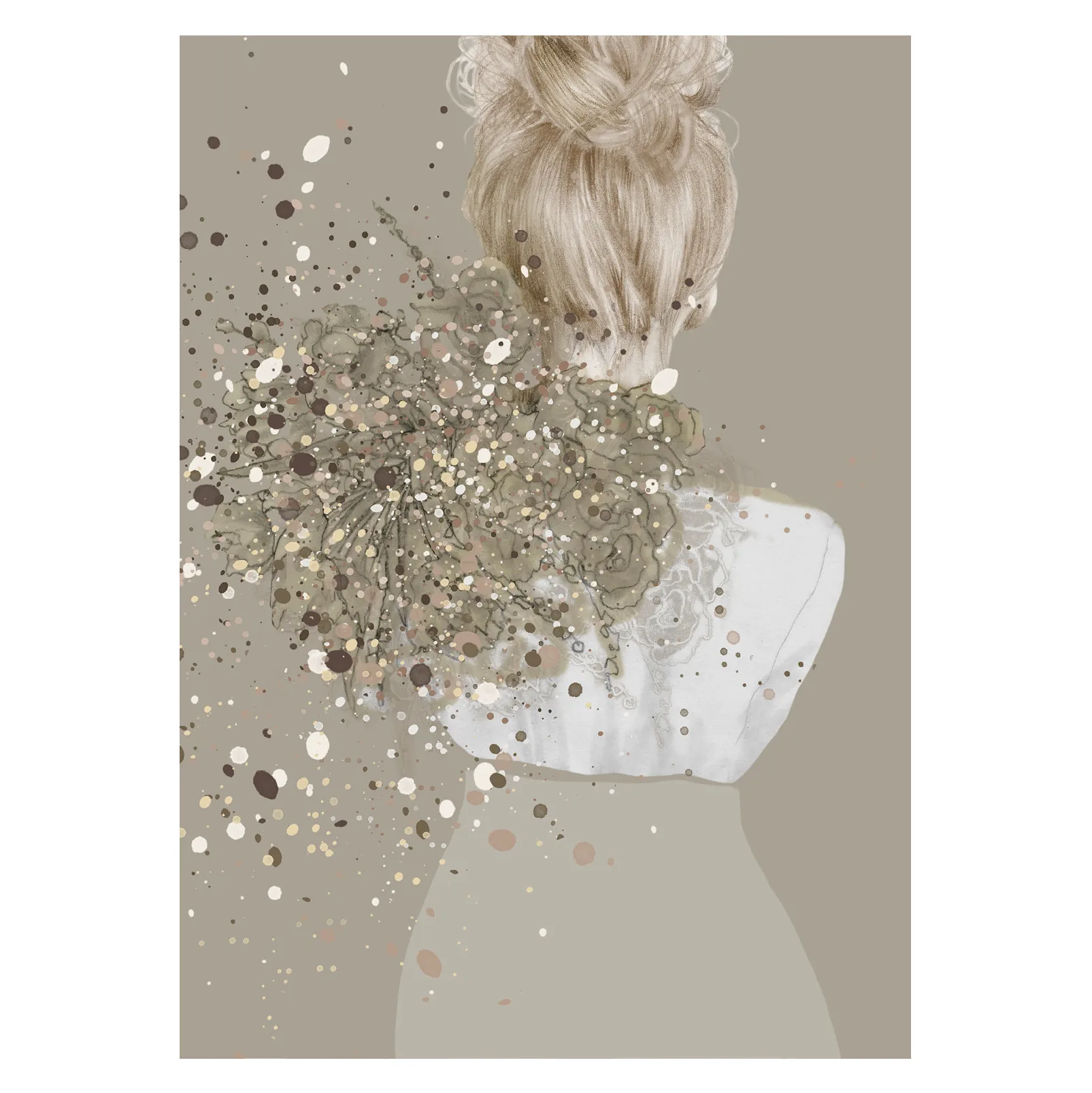 Póster Isabell, 50x70 cm Anna Bülow