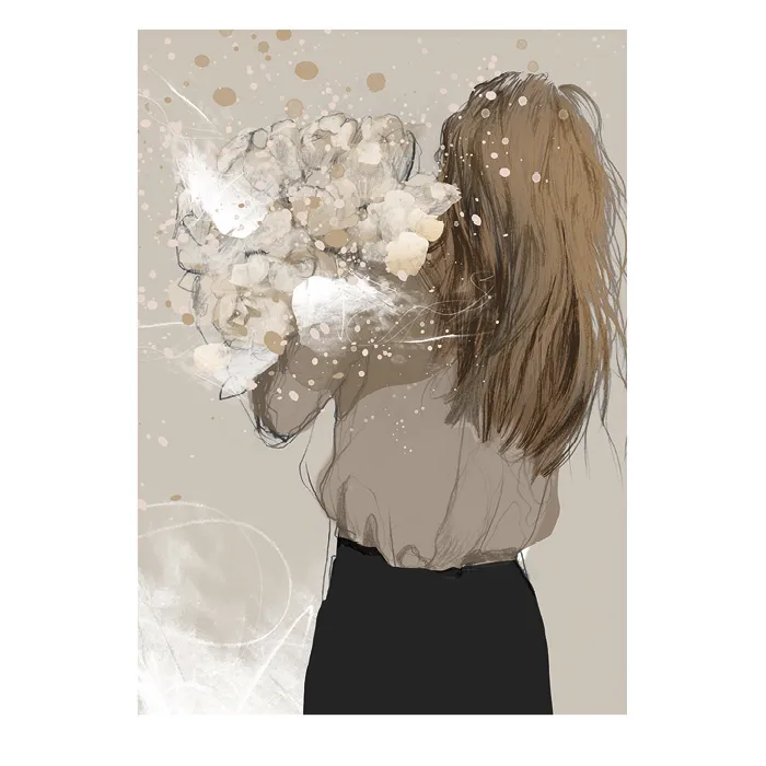 Póster Wild at heart, 70x100 cm Anna Bülow