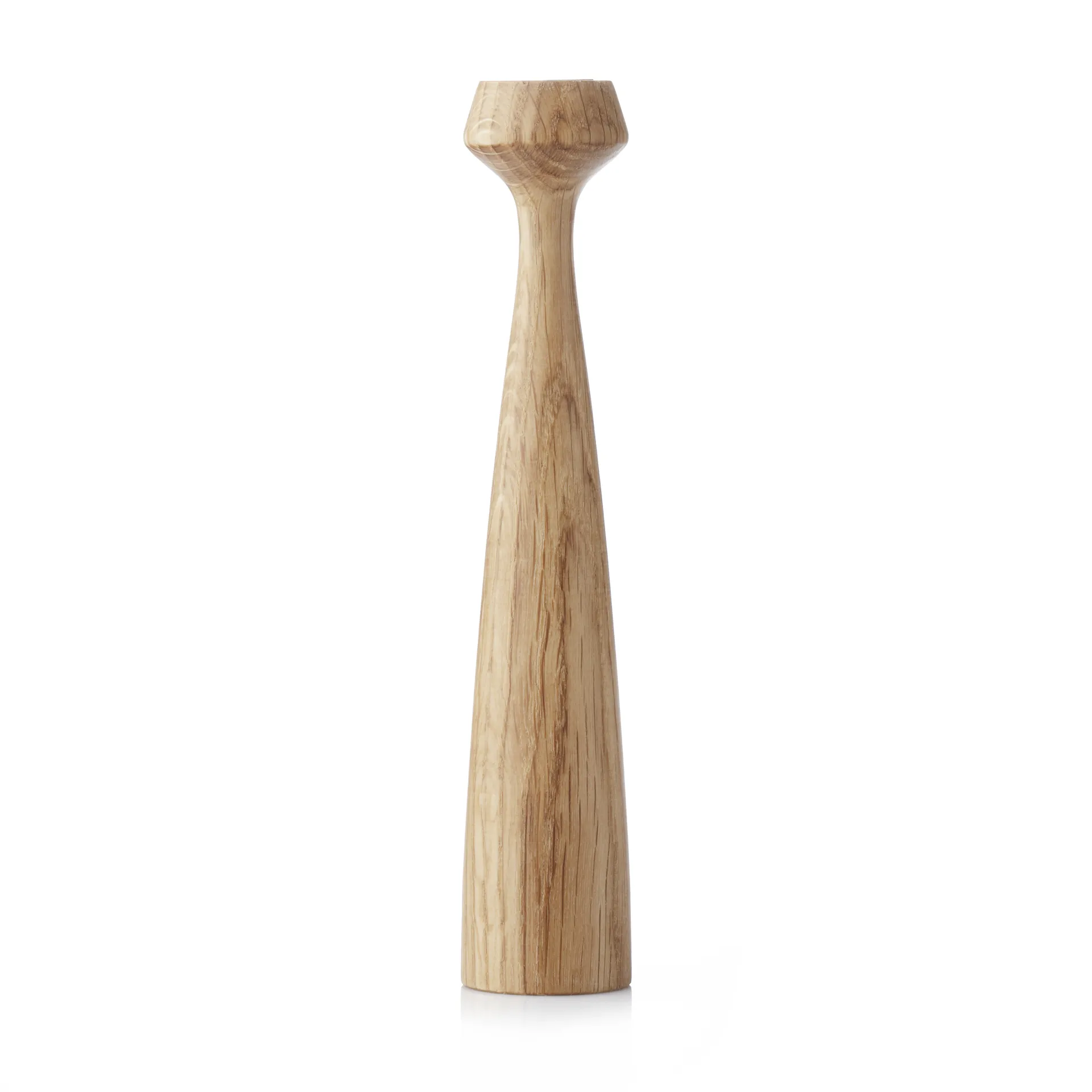 Suporte de velas Blossom Lily 24,5 cm, Oiled oak Applicata