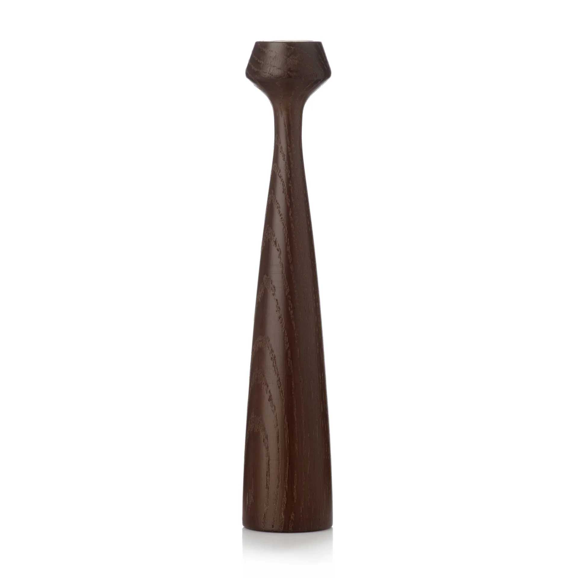 Suporte de velas Blossom Lily 24,5 cm, Smoked oak Applicata