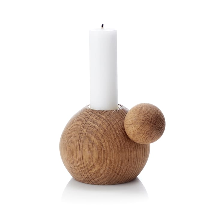 Suportes para velas RoundNround - oiled oak - Applicata