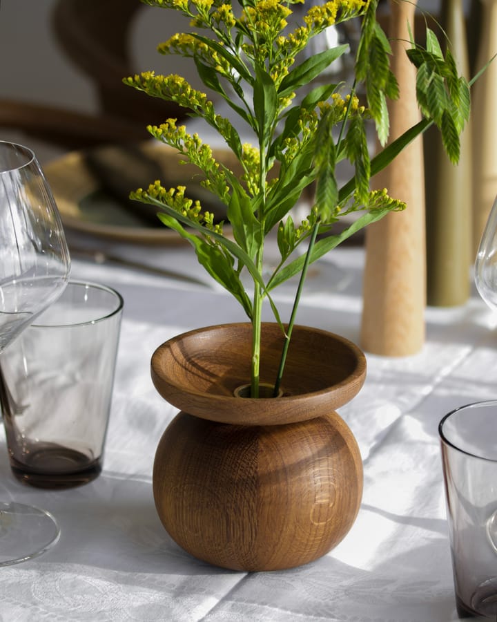 Vaso Shape bowl, Carvalho fumado Applicata