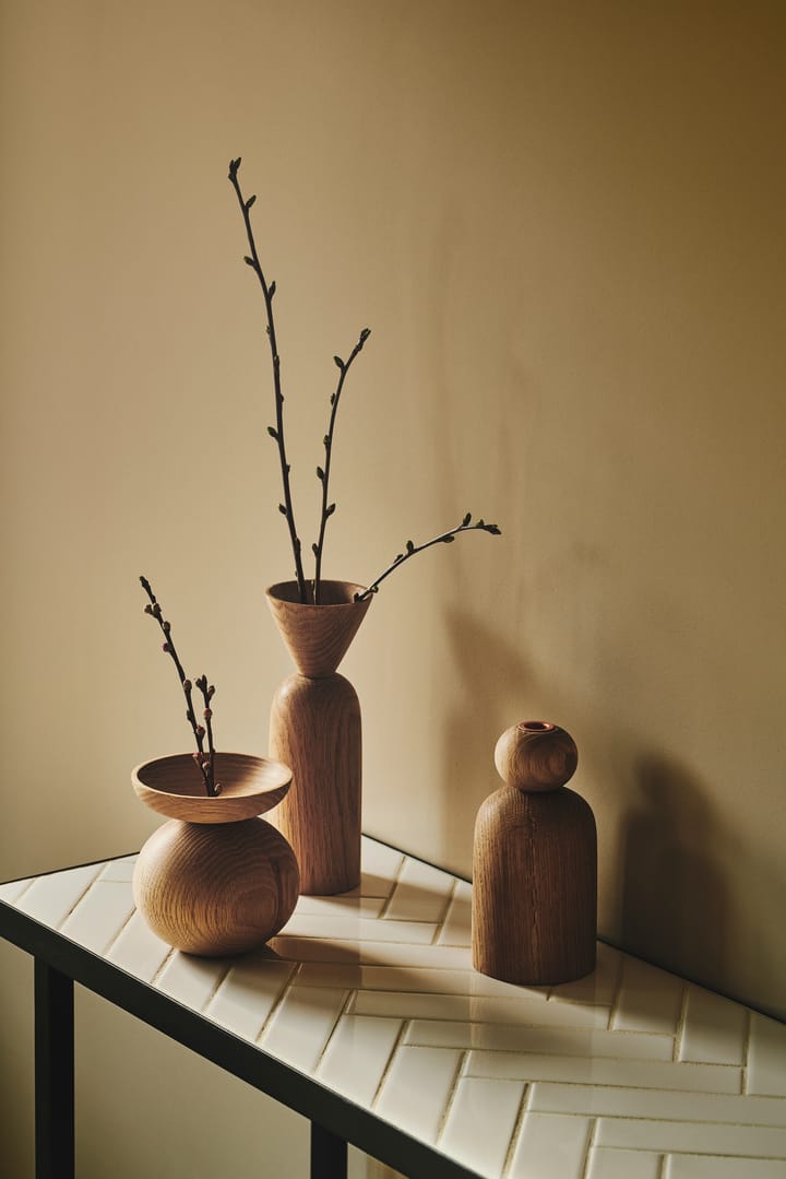 Vaso Shape bowl, Carvalho Applicata