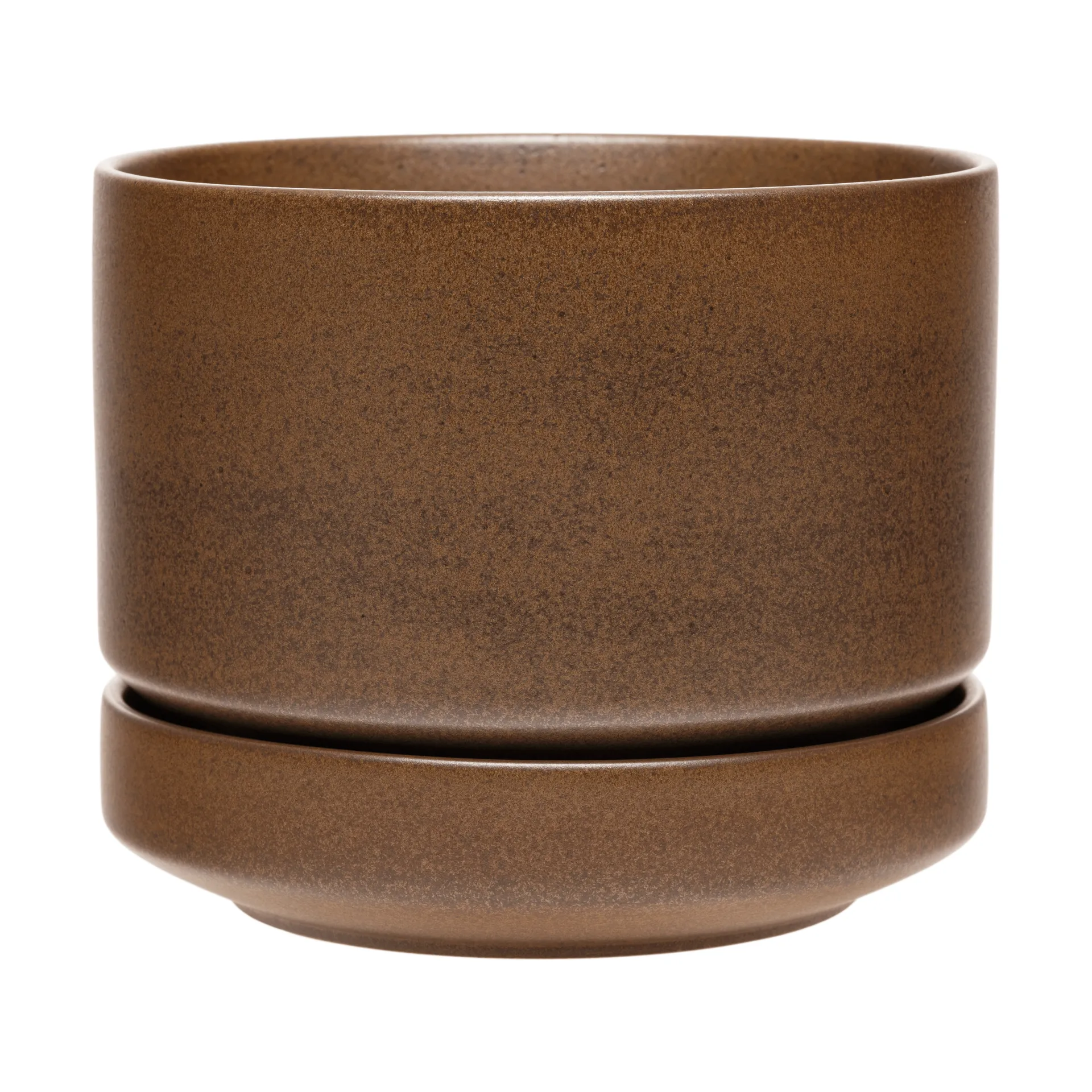 Arabia vaso SN, Castanho mate, 16 cm Arabia
