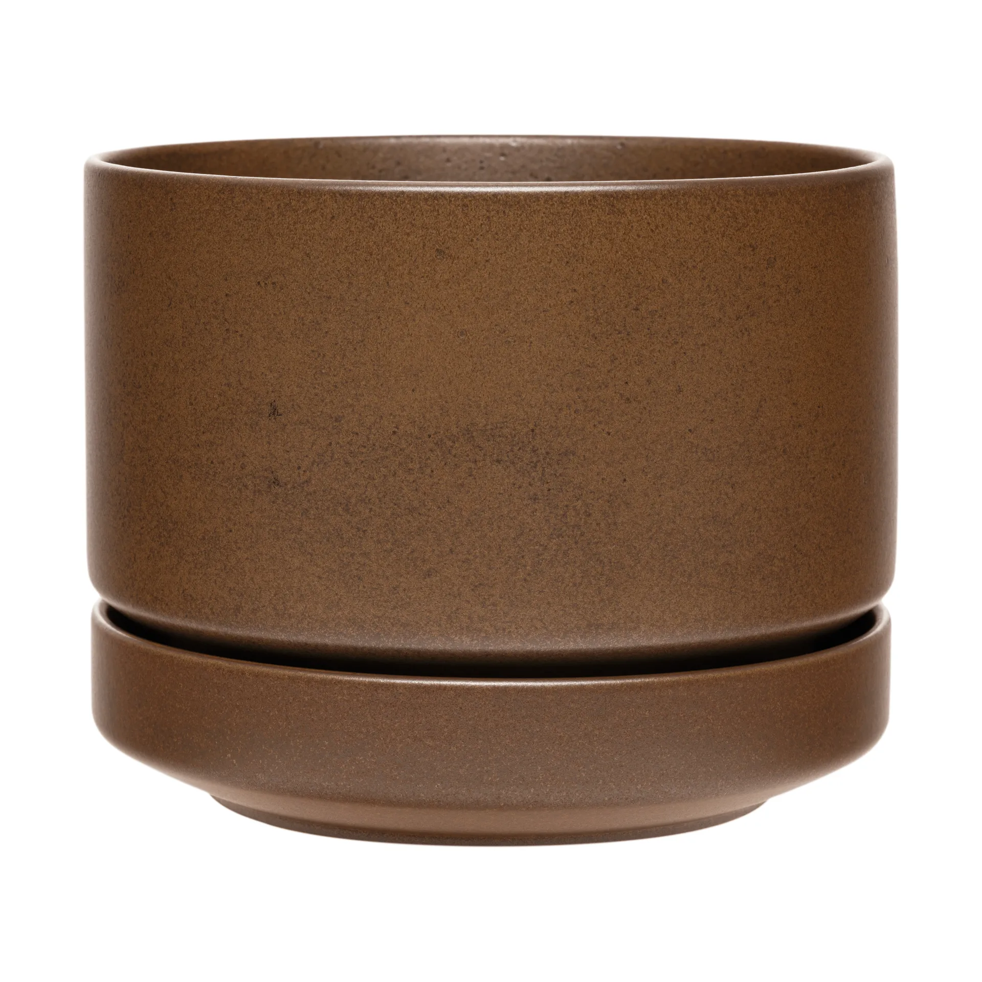 Arabia vaso SN, Castanho mate, 19 cm Arabia