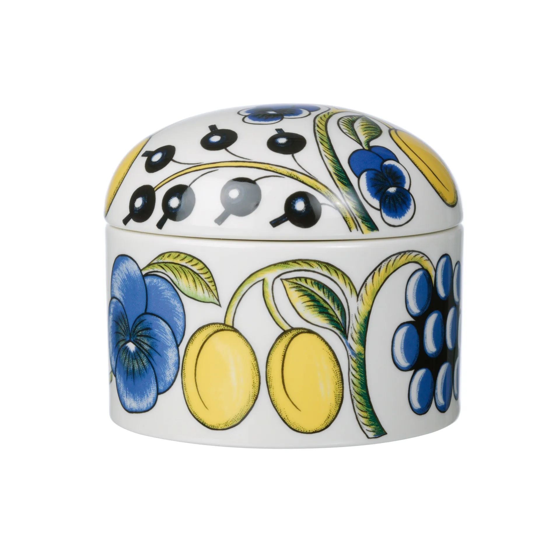 Caixa com tampa Paratiisi, branco-multicolor Arabia