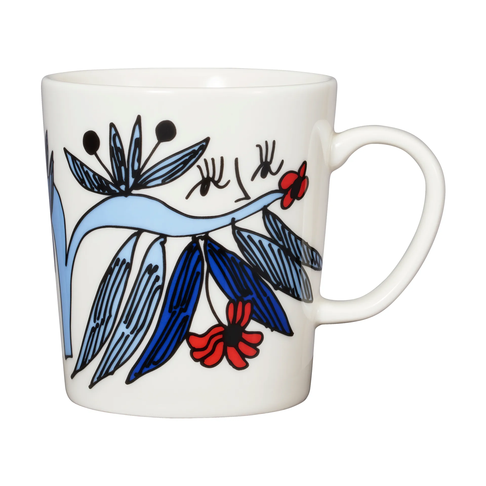 Caneca Puutarhurit 30 cl, Azul-branco-vermelho Arabia