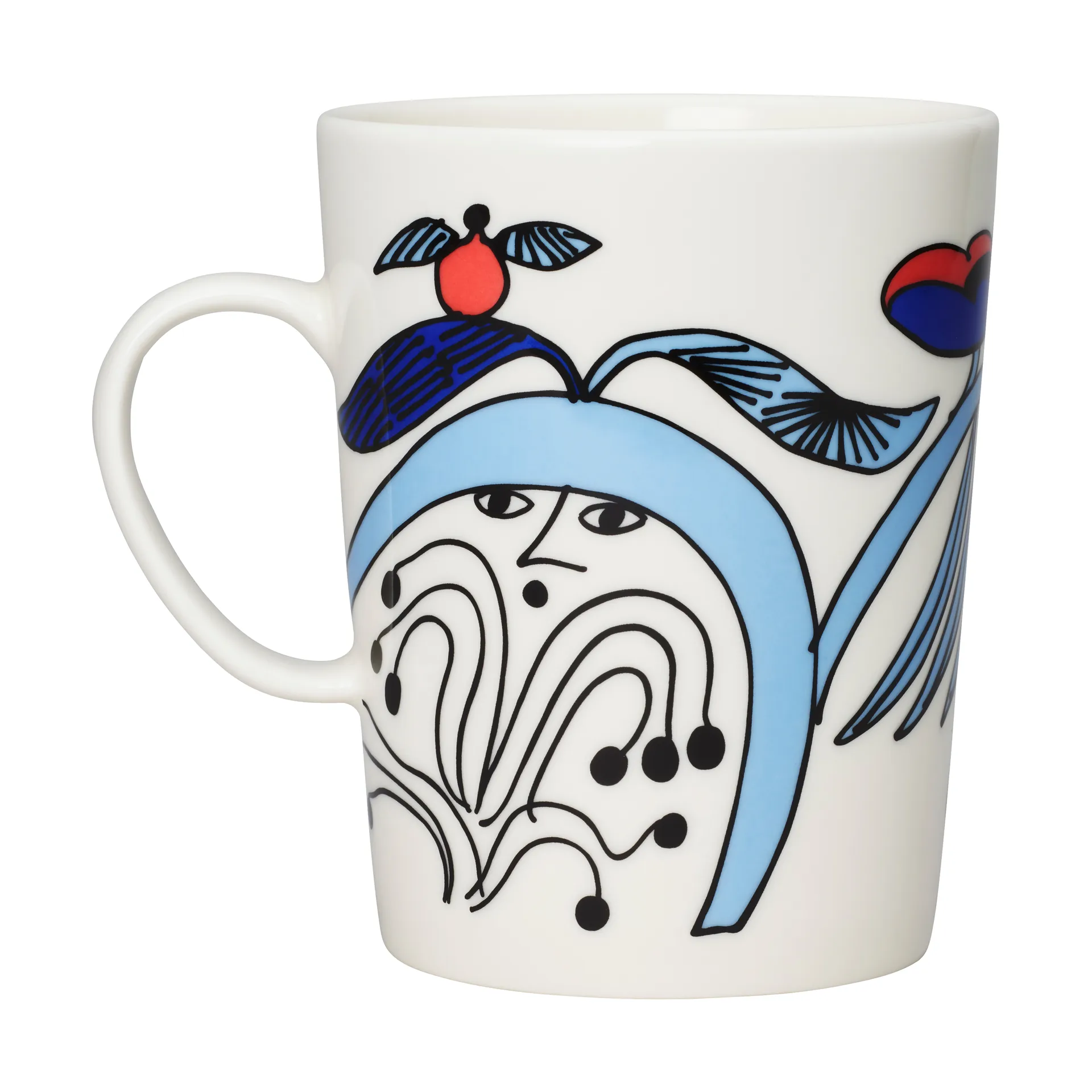 Caneca Puutarhurit 50 cl, Azul-branco-vermelho Arabia