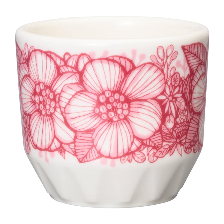 Copo de ovo 2-unidades Huvila, Branco-rosa Arabia