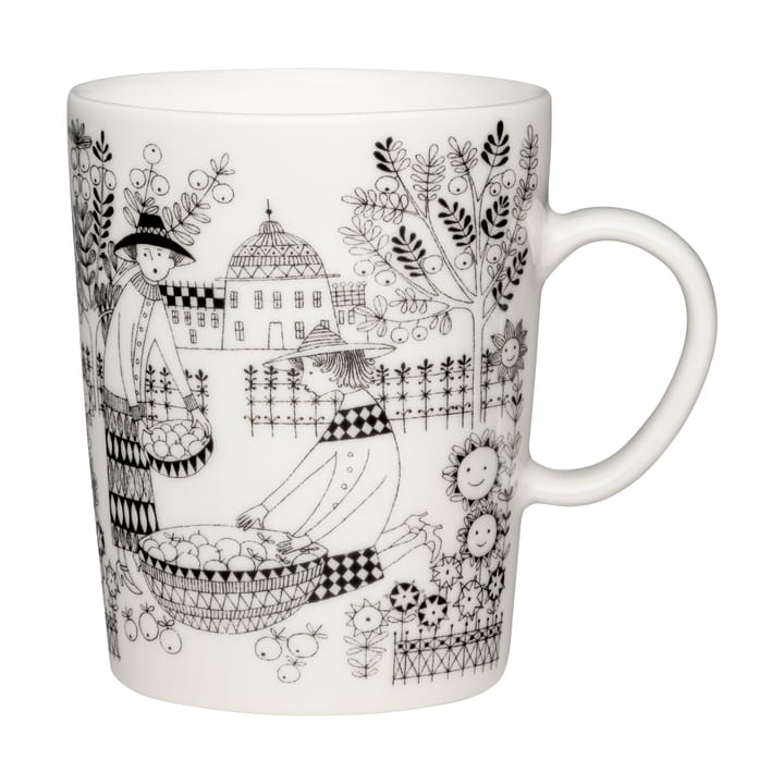Emilia caneca 50 cl - Preto-branco - Arabia