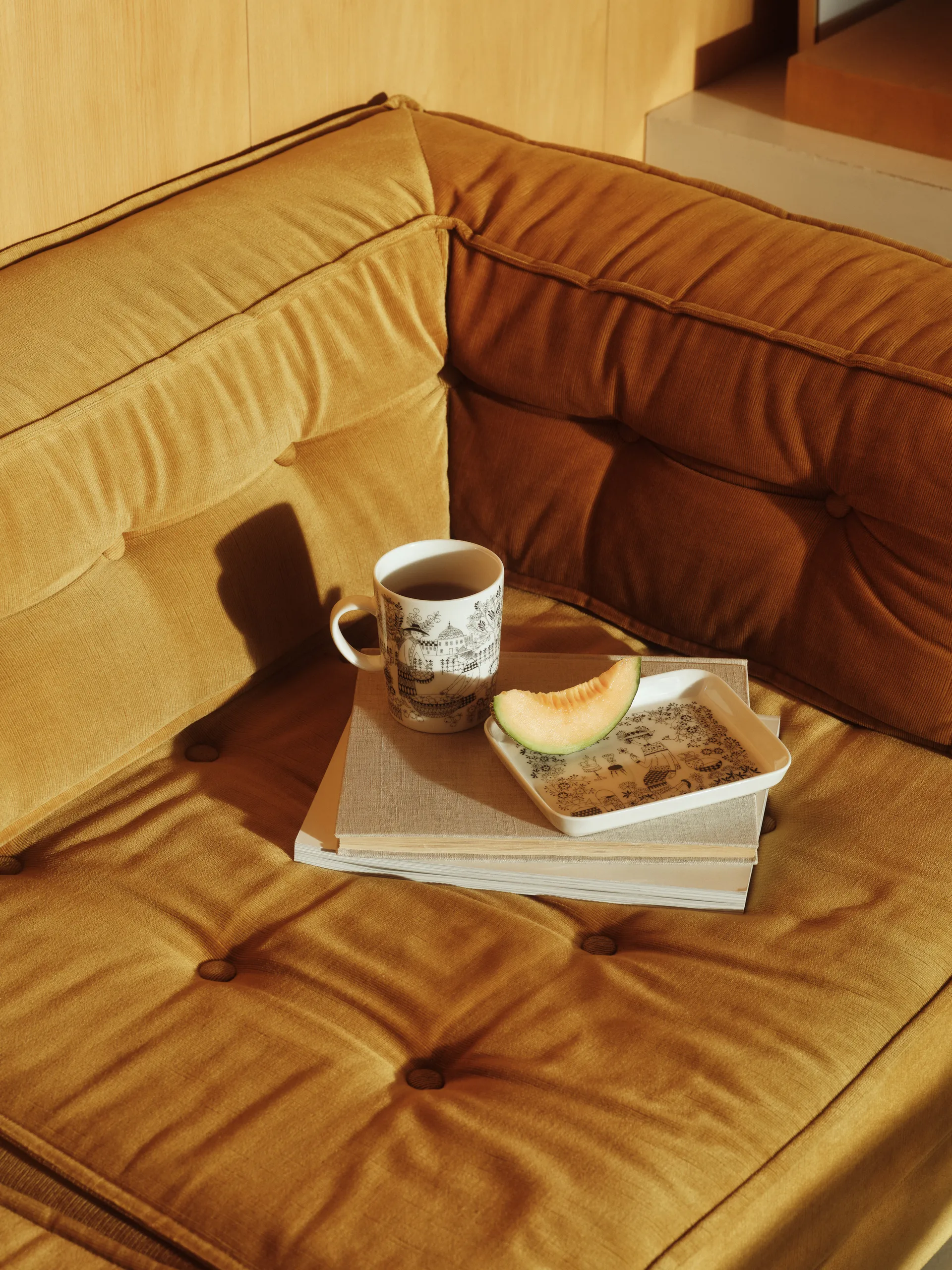 Emilia caneca 50 cl, Preto-branco Arabia