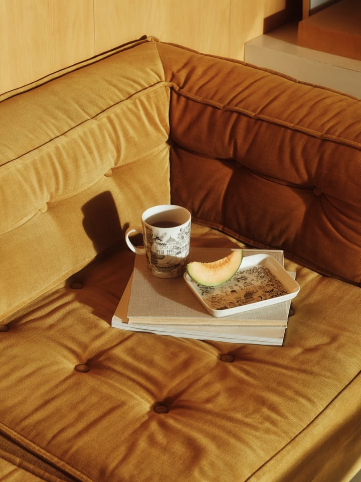 Emilia caneca 50 cl, Preto-branco Arabia