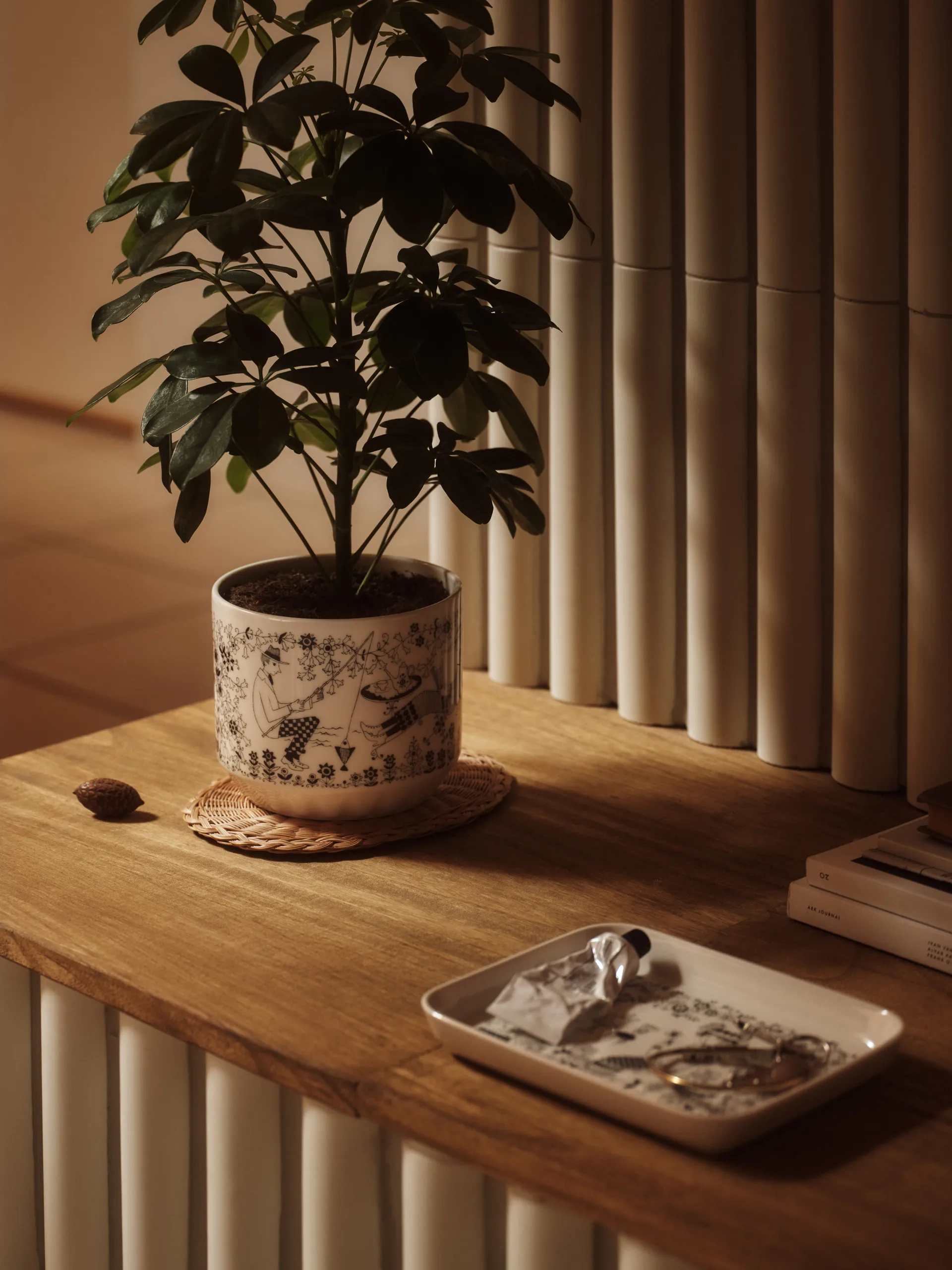 Emilia prato 15x19 cm, Preto-branco Arabia