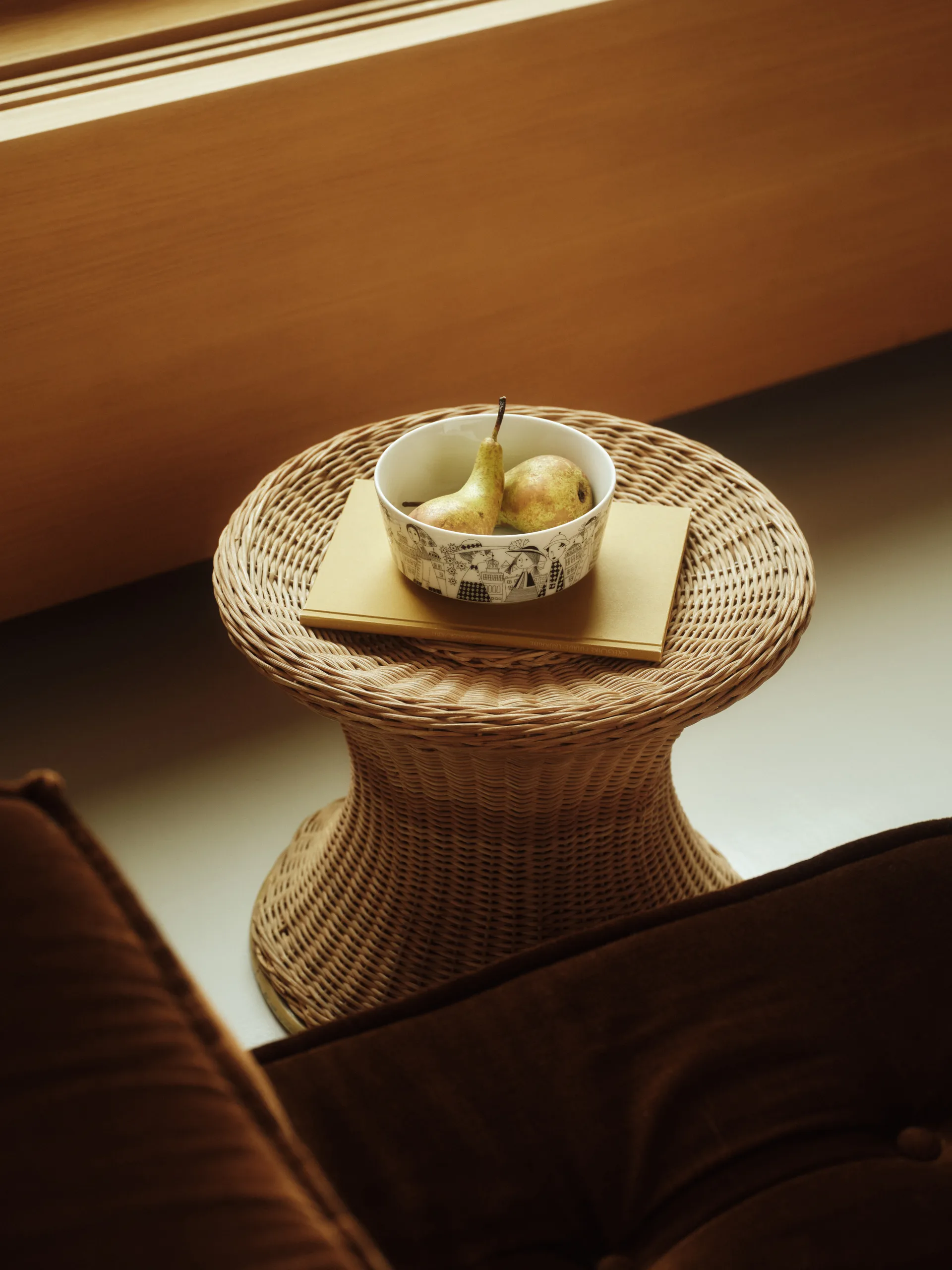 Emilia tigela Ø15,5 cm, Preto-branco Arabia