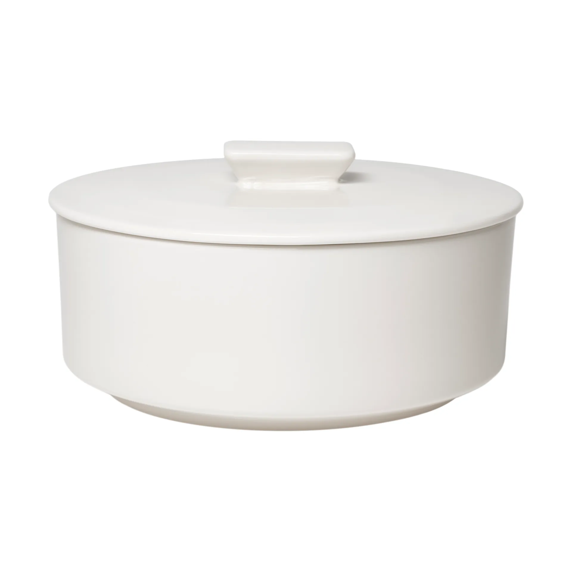 Mainio forma de forno redonda, Branco, 2 L Arabia
