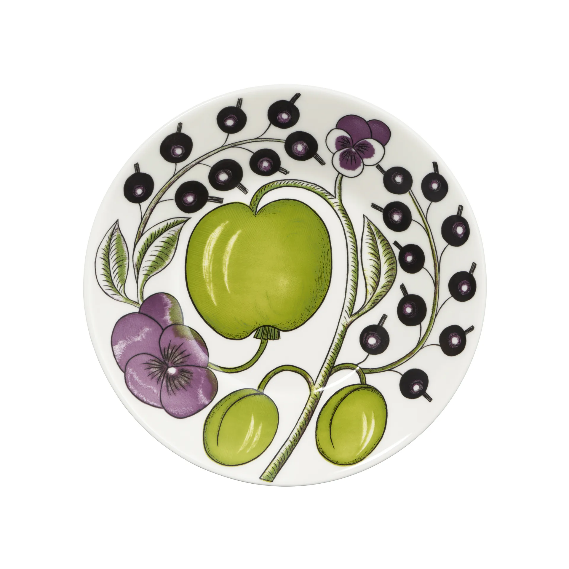 Pires Paratiisi Ø14 cm para chávena de café 18 cl, Roxo Arabia