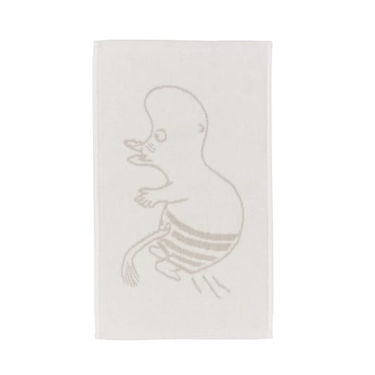 Toalha de banho Moomin 30x50 cm - Moomins branco - Arabia