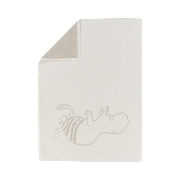 Toalha de banho Moomin 50x70 cm - Moomins branco - Arabia