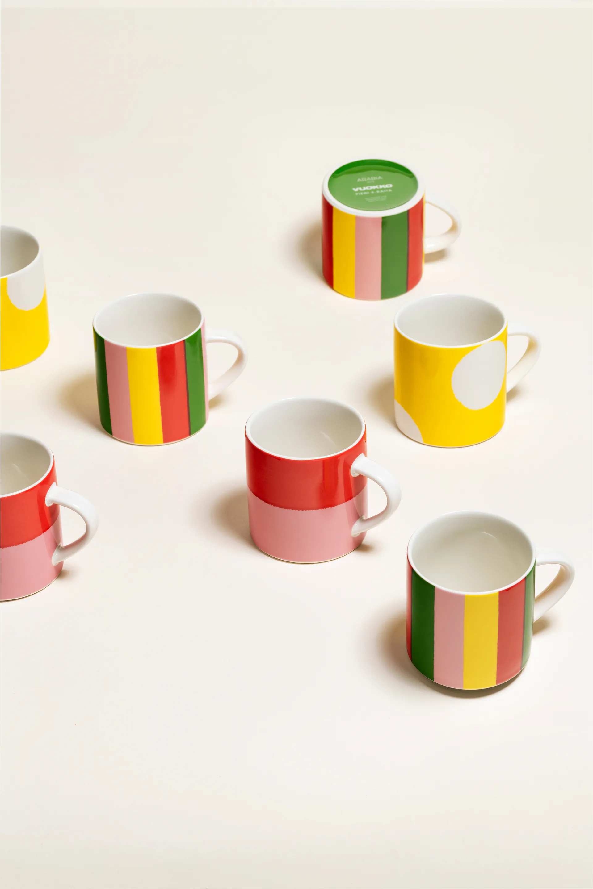 Vuokko caneca 35 cl, 2-cor rosa-vermelho Arabia