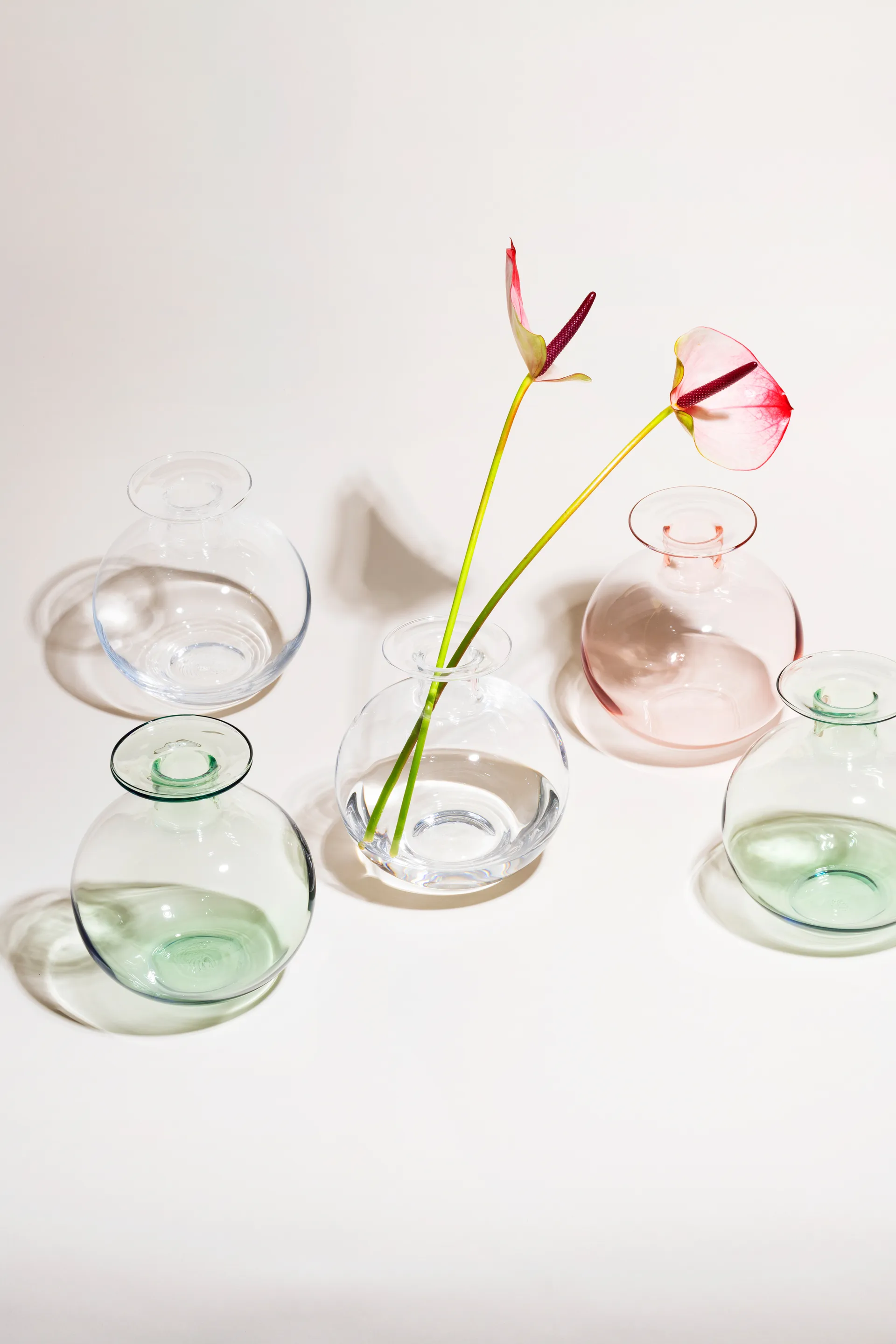 Vuokko Vaso 18 cm, Salmão rosa. Arabia