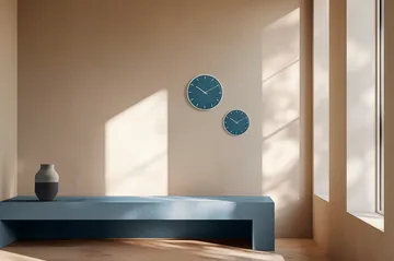 Relógio Arne Jacobsen City Hall - Azul, Ø29 cm - Arne Jacobsen Clocks